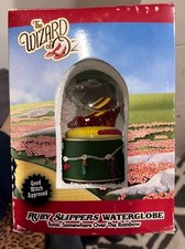 Nib Ruby Slipper Snow globe Musical Somewhere Over The Rainbow
