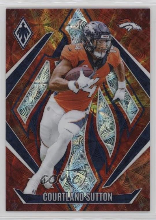 2024 Panini Phoenix FireBurst 286/350 Courtland Sutton #29 11yh