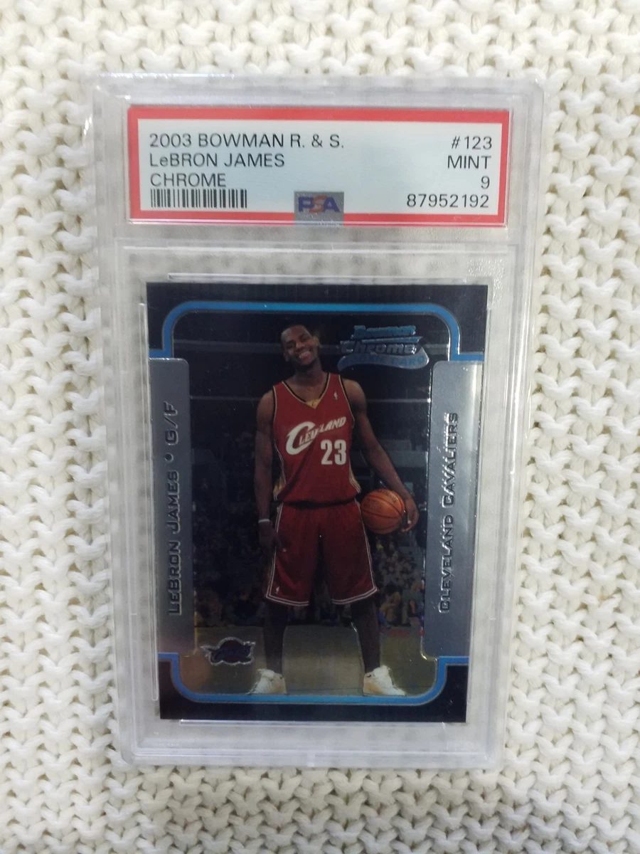 Bowman LeBron James Professional Sports Authenticator (PSA
