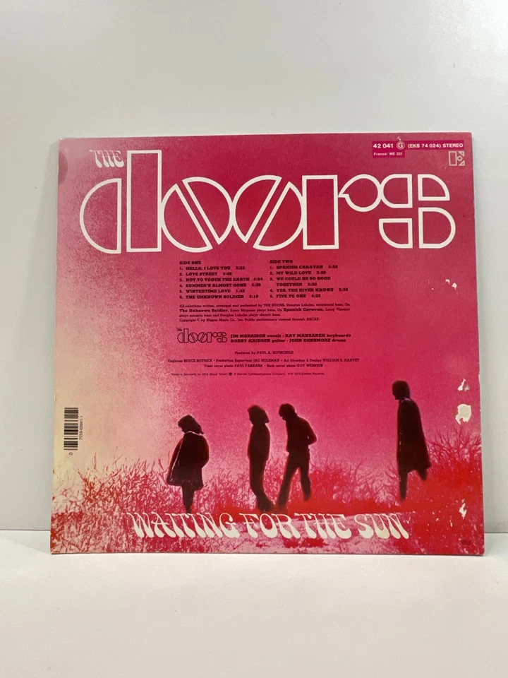 Rare - The Doors - Waiting For The Sun 1973 12" Vinyl Record - Stereo - 42041 - Изображение 2 из 3