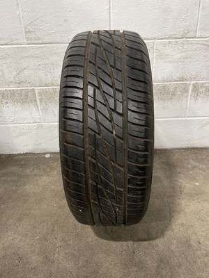 1x P215/55R17 Firestone Firehawk Wide Oval AS 10/32 93 V Used Tire 2155517