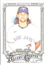 2025 Allen & Ginter -Bo Bichette Base Portrait - Blue Jays #181
