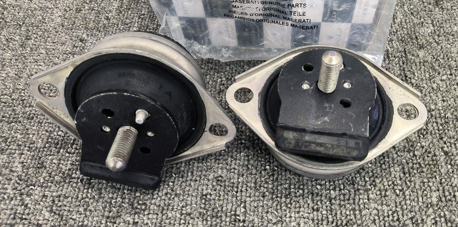 226572 Set of 2 Maserati GranTurismo Quattroporte Ferrari NEW Engine Mounts
