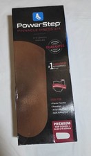 Powerstep Pinnacle Dress 3/4 Length Insoles  Men's 4-4 1/2, Women's 6-6 1/2 Asm