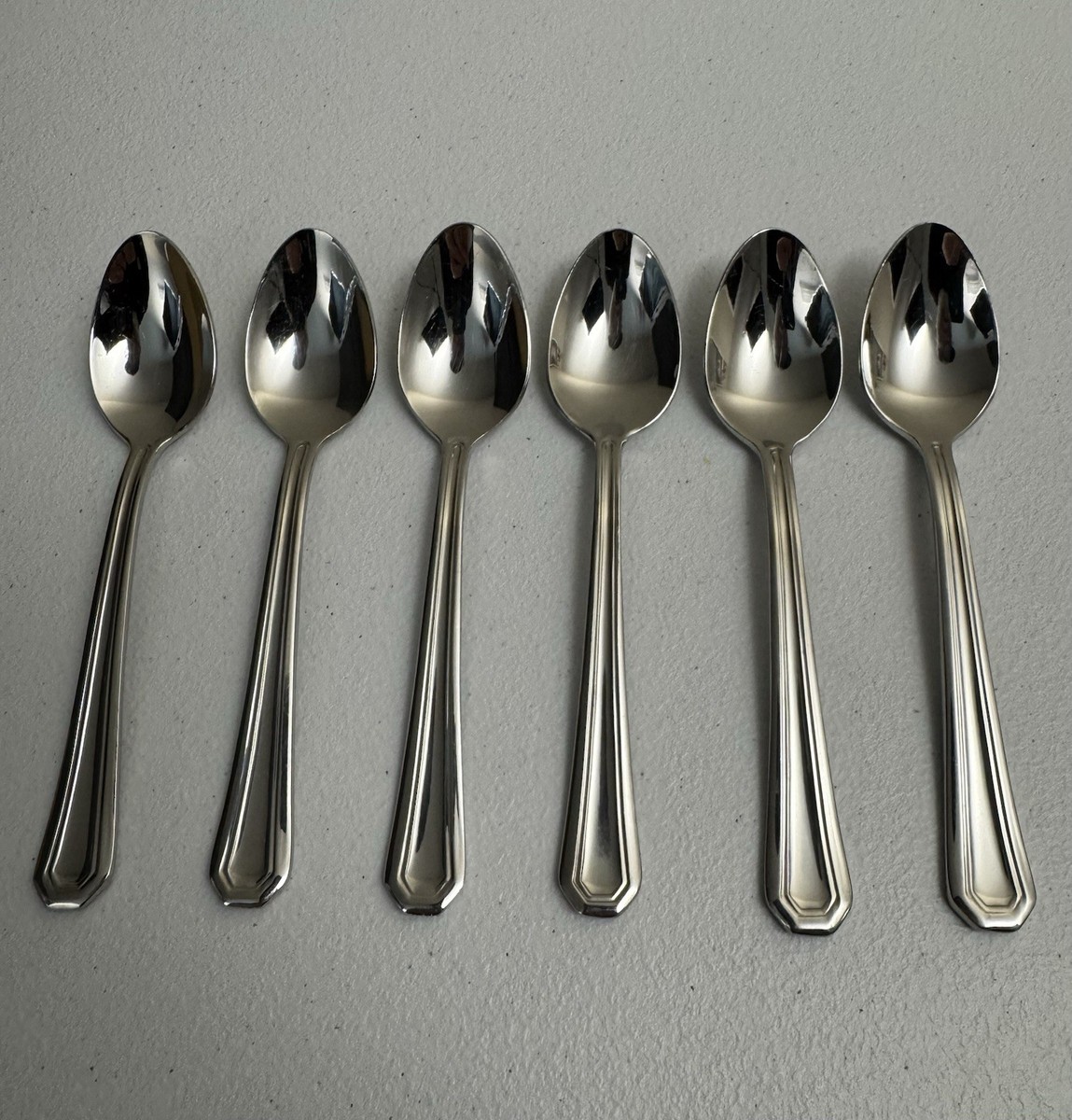 Gorham 18/8 Fairview Stainless lot of teaspoons 1/8