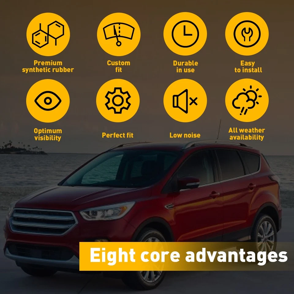 FOR FORD ESCAPE 2013-2018 Rear Wiper Arm & Blade BB5Z17526C BB5Z 17526-C EXV - Image 3 of 4