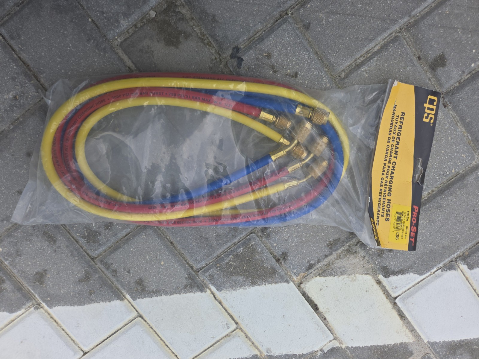 CPS Products HP5A 3 Pack 5 ft. Hoses, 1/4 in. SAE Fittings, ABB Valve