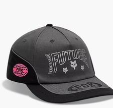 2025 FOX Racing Image 9 Twenty Adjustable Hat 50 OS Black
