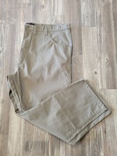 Wrangler Riggs Pants Men's 48x30 Tan Ranger Relaxed Workwear Fit Rip Stop