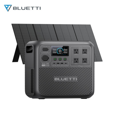 BLUETTI Elite 200 V2 2073Wh Portable Power Station+350W Solar Panel for Off-grid