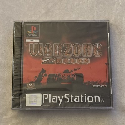 PS1 SONY  PlayStation sealed Spiel WARZONE 2100 in Folie nie geöffnet