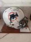 Dan Marino signed Full Size Helmet in Show Case with COA