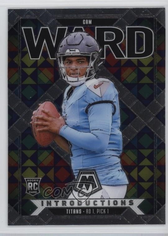 2025 Panini Mosaic Introductions Cam Ward #6 1oa8