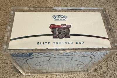 151 booster elite trainer box Pokémon TCG Scarlet & Violet 151 ETB Elite Trainer Box & Case