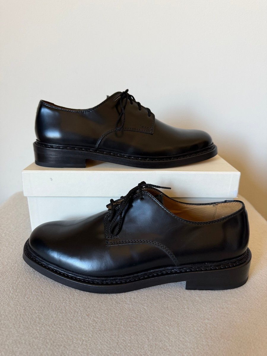 Our Legacy Uniform Parade Derby - Size 45 - Black Leather - NEW | eBay
