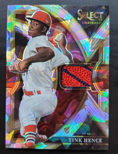 2023 Panini Select Tink Hence Select Swatches Cracked Ice Prizm 18/23 Cardinals