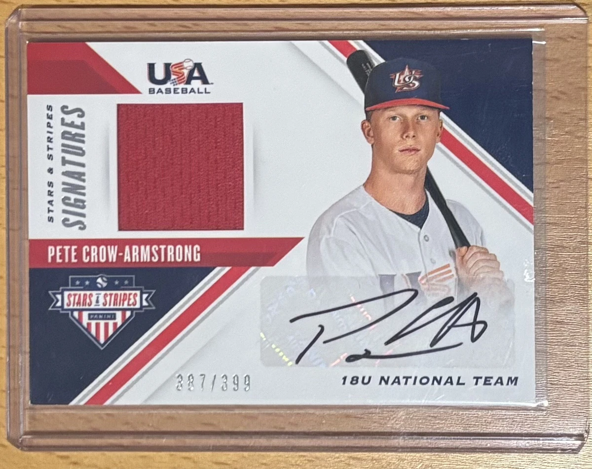 Panini USA Baseball Stars & Stripes Pete Crow-Armstrong #SSS-PA