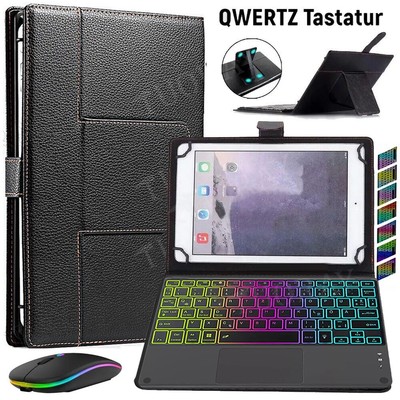 Hülle Für Huawei MatePad 11/SE/Honor Pad X9 X8 Pro Touchpad Beleuchtete Tastatur