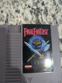 Final Fantasy (NES) - 100% Authentic - Very Clean - w/ Pink Case & Red Sleeve