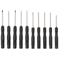 10 X 3.22Inch Small Screwdriver Set Repair-Tool Slotted Cross Screwdrivers 2mm