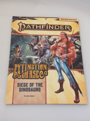 Extinction Curse, Siege of the Dinosaurs, Pathfinder (2E), Softcover [N5]