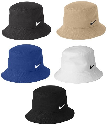 Nike Mens Golf Swoosh Bucket Hat Cap NKBFN6319 New