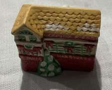 Ceramic Figural Country Store Hardware Buildi...