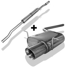 FOX Komplettanlage ab Kat re 1x100mm Absorber für Mini Cooper Clubman R55 ab 07