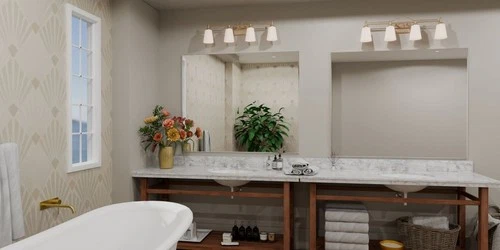 Quoizel Lighting - Esther - 4 Light Bath Vanity-8.5 Inches Tall and 32 Inches - Picture 4 of 4