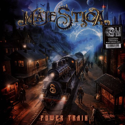 Majestica - Power Train Turquoise / Black Smoke Vinyl  (2025 - EU - Original)