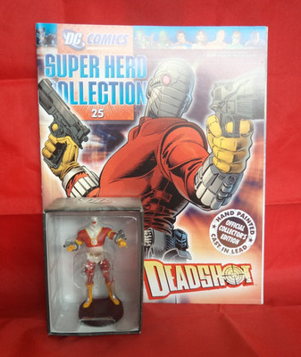 Eaglemoss DC Comics Super Hero Collection Issue #25 Deadshot Figurine & Magazine