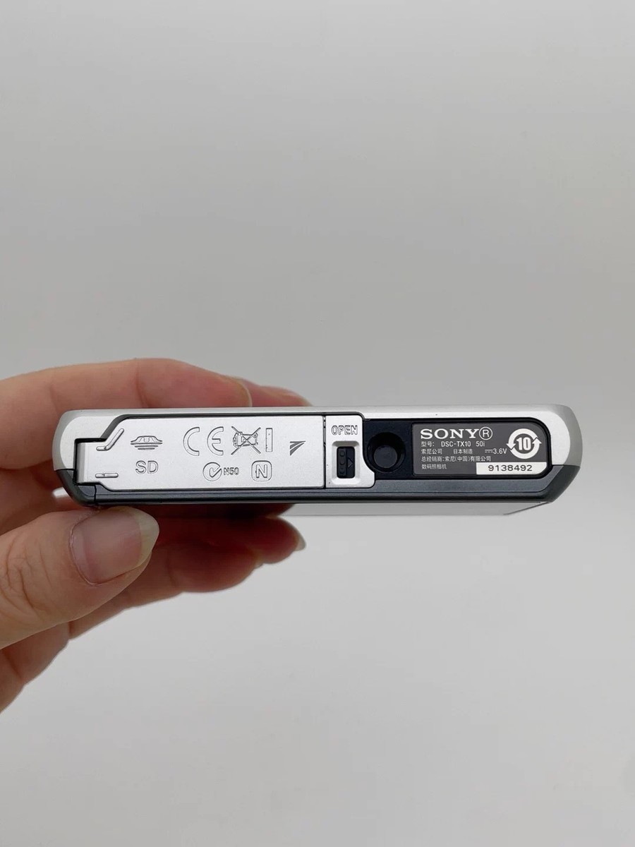 Sony Cyber-shot DSC-TX10 16.2MP CMOS Vintage Digital Camera -100