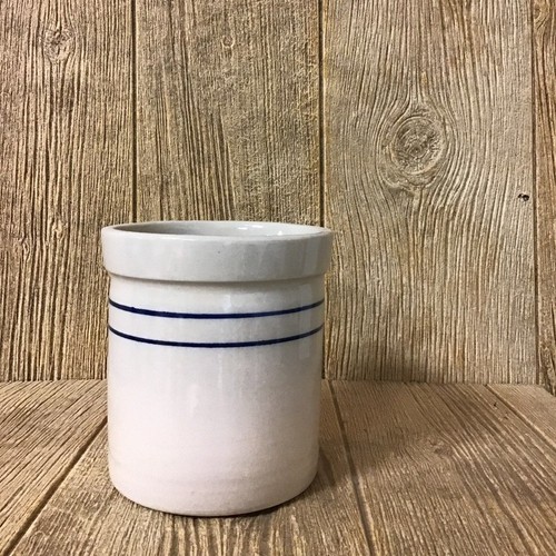 Heritage Blue Stripe Steinzeug Topf - 1/2 Gallone - Bild 2 von 5