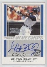 2003 Topps Team Topps Blue Chips Auto Milton Bradley #TT-MB Auto 9uz