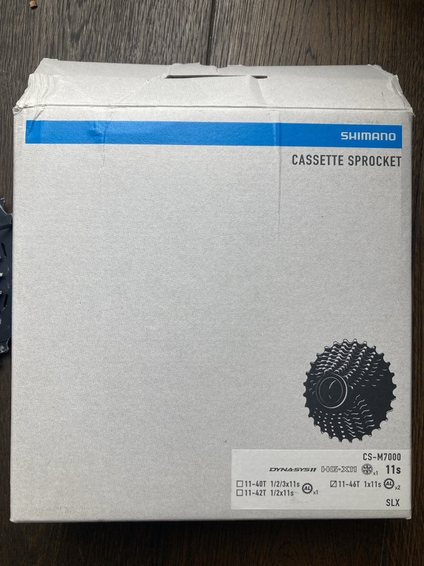 Shimano SLX 11s 11-46 Cassette CS-M7000
