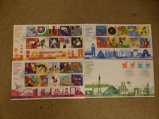 Complete London 2012 Olympics Cachet Covers - all spec HS (4)