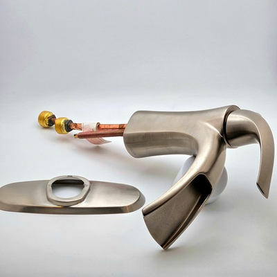 #ad #ad Delta Nyla 15708LF SS Bathroom Faucet Brilliance Stainless Open Box $99.99