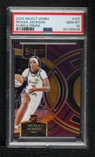 2024 Select WNBA Premier Level Purple Prizm Rickea Jackson PSA 10 GEM MT 14t3