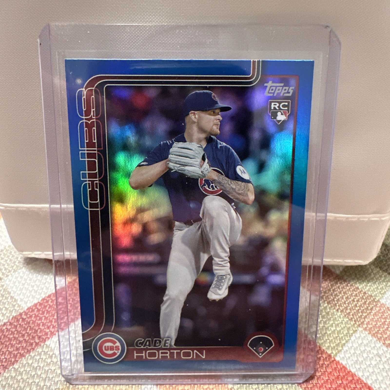 2025 Topps Update Cade Horton RC Blue Foil 146/150 #US140