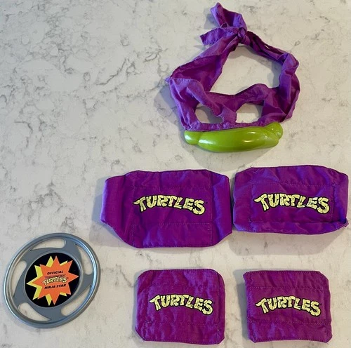 TMNT Turtle Battle Fun Set 1988 Donatello Teenage Mutant Ninja Turtles Don