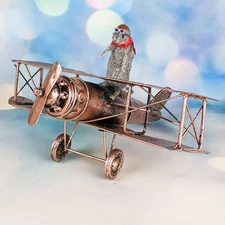 Mouse Aviator Airplane Pilot Anthropomorphic Taxidermy oddities Curiosities gif