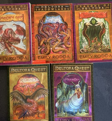 #ad #ad Lot Of 5 Books ..Deltora Quest 2 amp; Dragons Of Deltora 3 By Emily Rodda PB $19.99