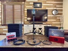Pro Home Studio Recording Bundle: Blue Bluebird Mic & Focusrite Scarlett 2i2