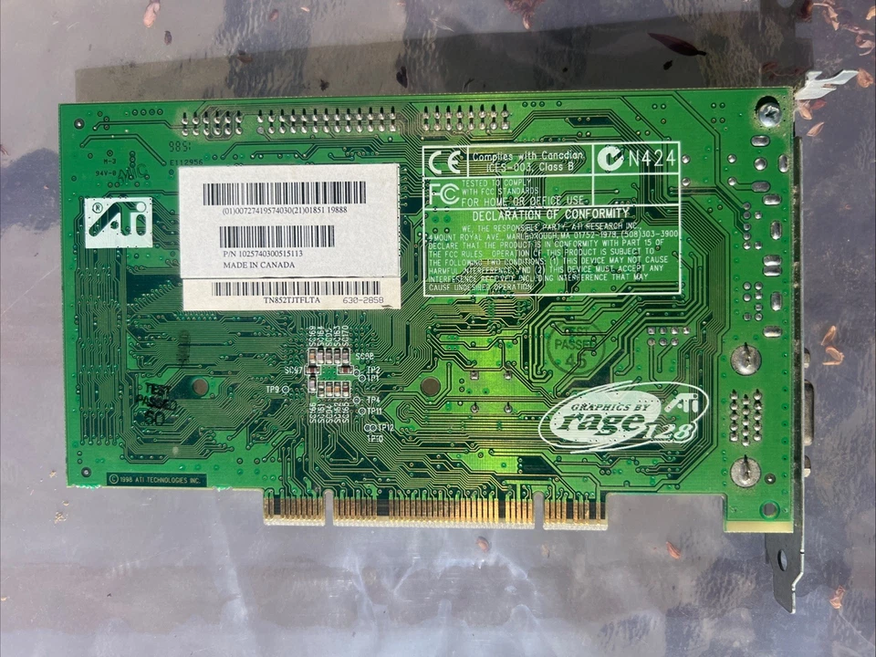 ATI Rage 128 16MB PCI Graphics Card- 109-57400-00 - Image 3 of 3
