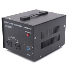 3000 Watt Voltage Converter Transformer Step Up/Down 110-120V to/From 220-240V