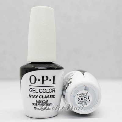 OPI Gel Nail Polish Gel Color GC 001 - Stay Classic Base Coat - 0.5 oz