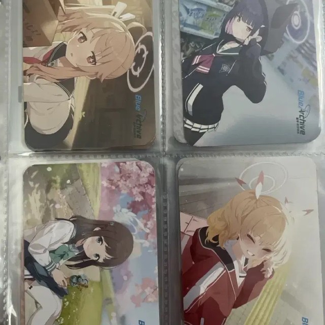 Blue Archive Sweet Coffee Collaboration Photo Card Set