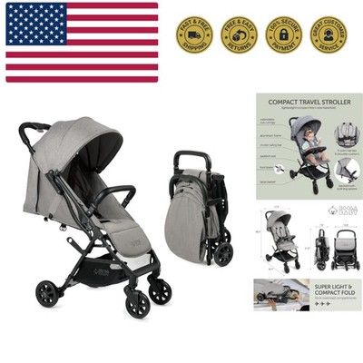 Lightweight Travel Stroller for Baby & Toddlers - Easy Fold & Compact Strolle...