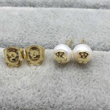 TOUS Bear Earrings with Pearls