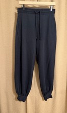 Free People Intimately Women s Dark Navy Ribbed Sweatpants Size Small